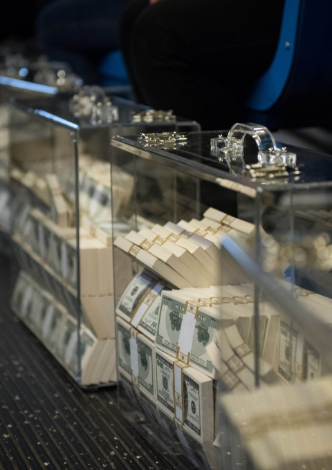 MSF volunteers attempted to deliver more than $17 million of fake cash - the equivalent of one day of profits from the pneumonia vaccines for Pfizer globally - to Pfizer's CEO Ian Read.