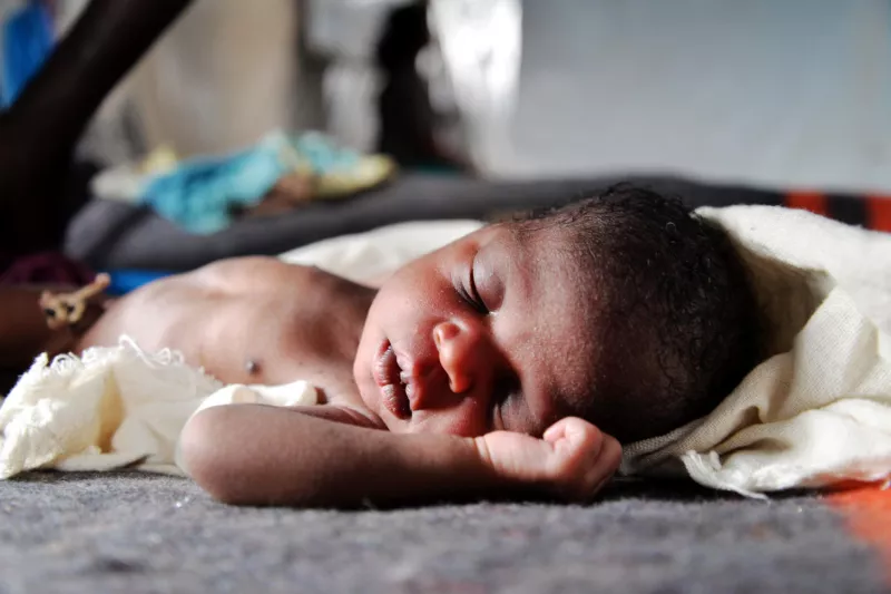 In July 2014, Doctors Without Borders held the first of three rounds of a mass vaccination campaign in Adjumani district of northern Uganda to protect children from pneumonia.